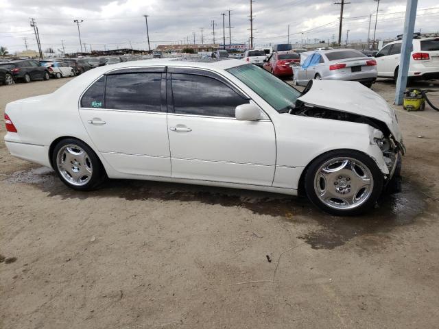 JTHBN36F865050159 - 2006 LEXUS LS 430 WHITE photo 4