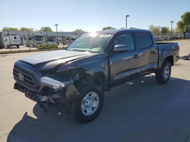 3TYAX5GN0NT064000 - 2022 TOYOTA TACOMA DOUBLE CAB GRAY photo 1