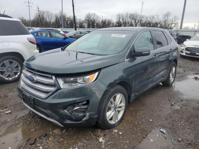 2FMTK4J94FBC01494 - 2015 FORD EDGE SEL GRAY photo 1