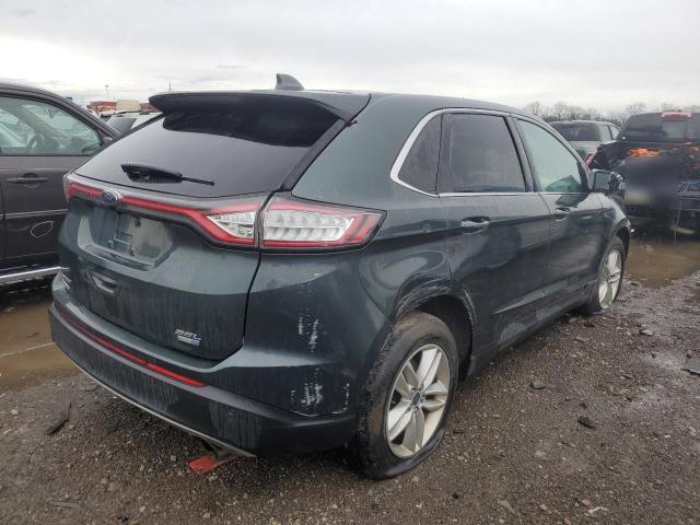 2FMTK4J94FBC01494 - 2015 FORD EDGE SEL GRAY photo 3