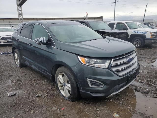 2FMTK4J94FBC01494 - 2015 FORD EDGE SEL GRAY photo 4