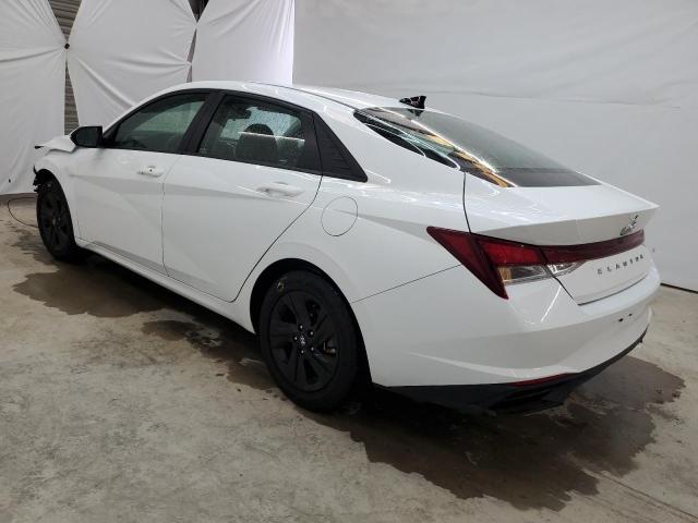 5NPLM4AG9MH048996 - 2021 HYUNDAI ELANTRA SEL WHITE photo 2