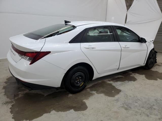 5NPLM4AG9MH048996 - 2021 HYUNDAI ELANTRA SEL WHITE photo 3