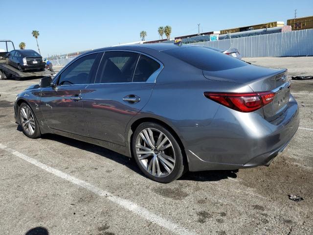 JN1EV7APXJM359106 - 2018 INFINITI Q50 LUXE GRAY photo 2