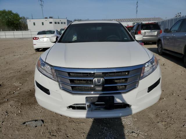 5J6TF3H38CL005648 - 2012 HONDA CROSSTOUR EX WHITE photo 5