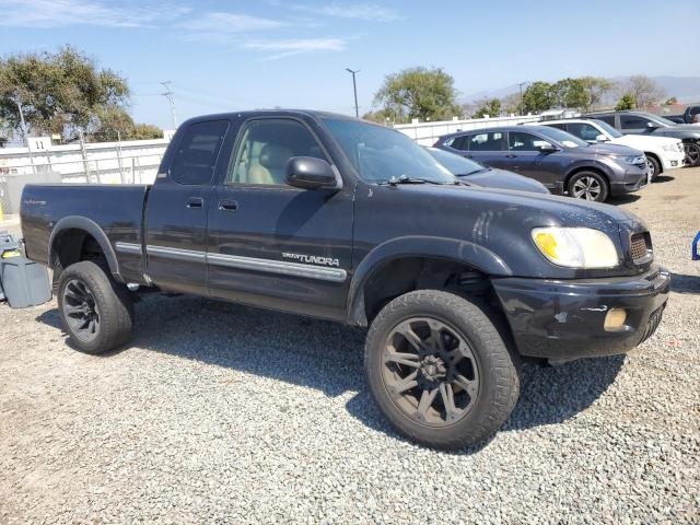 5TBRT341X2S259154 - 2002 TOYOTA TUNDRA ACCESS CAB შავი ფოტო 4