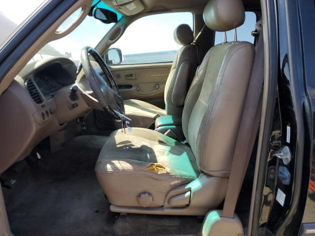 5TBRT341X2S259154 - 2002 TOYOTA TUNDRA ACCESS CAB შავი ფოტო 7