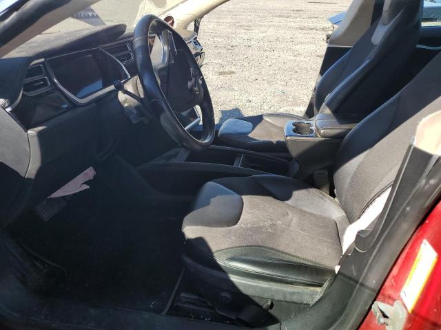 5YJSA1H19EFP34251 - 2014 TESLA MODEL S Qırmızı foto 7