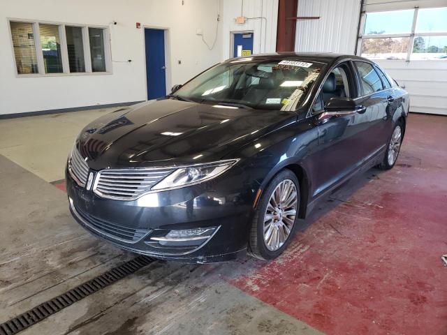 3LN6L2JK4DR801254 - 2013 LINCOLN MKZ BLACK photo 2