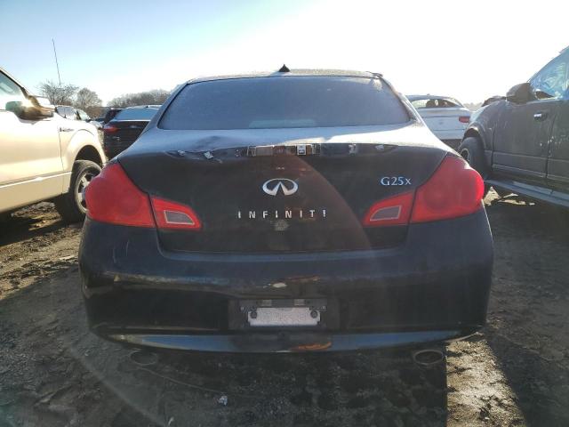 JN1DV6AR2BM451223 - 2011 INFINITI G25 BLACK photo 6