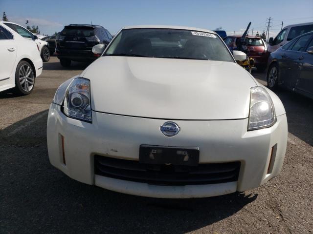 JN1BZ34E28M752473 - 2008 NISSAN 350Z COUPE WHITE photo 5