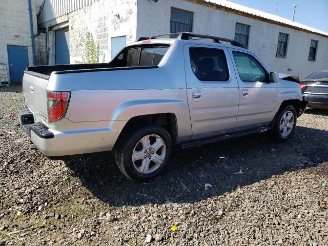 5FPYK1F53CB452835 - 2012 HONDA RIDGELINE RTL SILVER photo 3