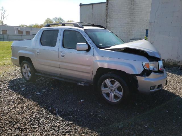 5FPYK1F53CB452835 - 2012 HONDA RIDGELINE RTL SILVER photo 4