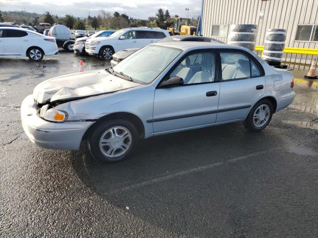 1Y1SK52842Z404089 - 2002 CHEVROLET GEO PRIZM BASE SILVER photo 1