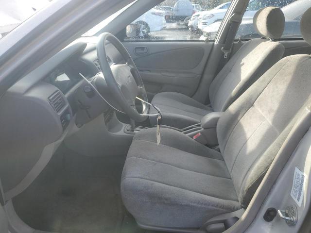 1Y1SK52842Z404089 - 2002 CHEVROLET GEO PRIZM BASE SILVER photo 7