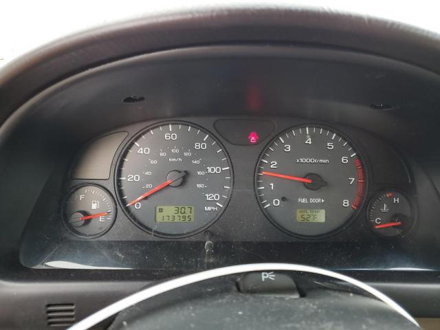 JF1SF65551H762277 - 2001 SUBARU FORESTER S GREEN photo 9