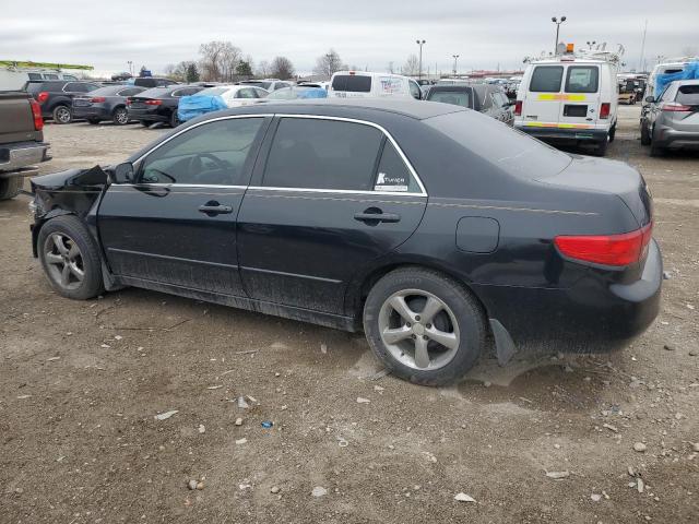 1HGCM56485A162048 - 2005 HONDA ACCORD LX BLACK photo 2