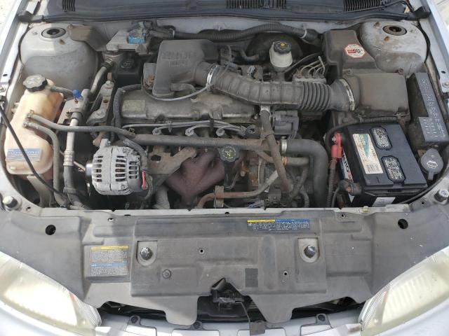 1G1JC124527242495 - 2002 CHEVROLET CAVALIER SILVER photo 11