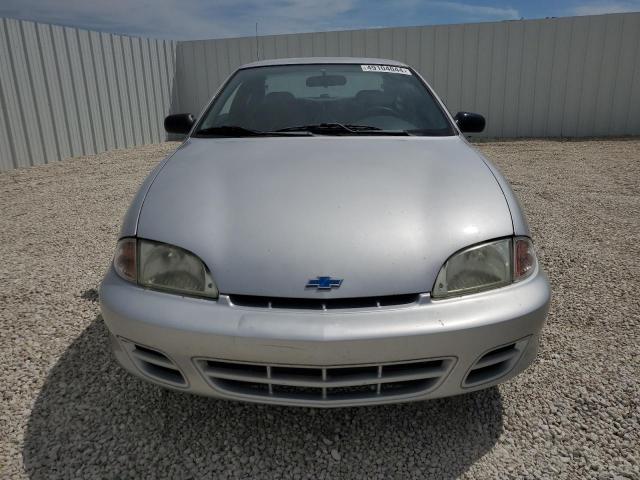 1G1JC124527242495 - 2002 CHEVROLET CAVALIER SILVER photo 5