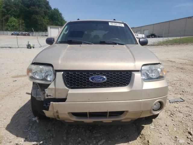 1FMCU49H57KA62618 - 2007 FORD ESCAPE HEV TAN photo 5