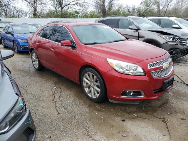 1G11H5SA9DF187329 - 2013 CHEVROLET MALIBU LTZ წითელი ფოტო 4