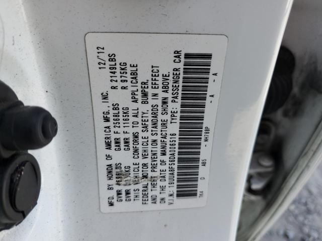 19UUA8F56DA006516 - 2013 ACURA TL TECH WHITE photo 12
