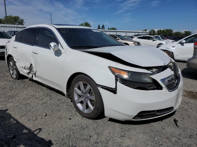 19UUA8F56DA006516 - 2013 ACURA TL TECH WHITE photo 4