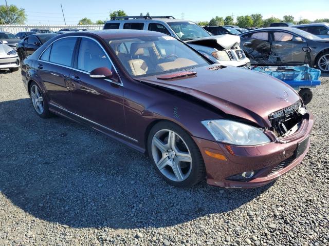 WDDNG71X38A221853 - 2008 MERCEDES-BENZ S 550 MAROON photo 4