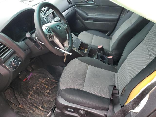 1FM5K8AR1EGC26909 - 2014 FORD EXPLORER POLICE INTERCEPTOR თაფლისფერი ფოტო 7