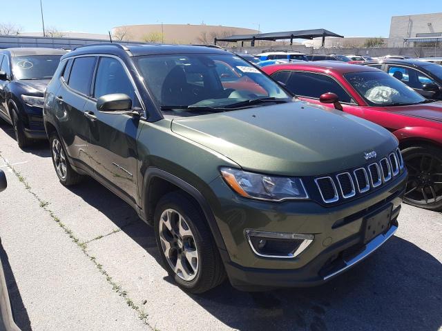 3C4NJDCB7MT569752 - 2021 JEEP COMPASS LIMITED GREEN photo 4