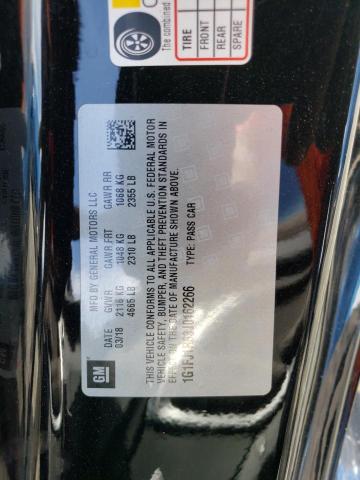 1G1FJ1R63J0162266 - 2018 CHEVROLET CAMARO ZL1 黑色 照片 12