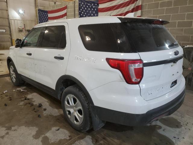 1FM5K8AR5GGB07294 - 2016 FORD EXPLORER POLICE INTERCEPTOR WHITE photo 2