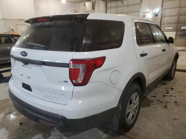 1FM5K8AR5GGB07294 - 2016 FORD EXPLORER POLICE INTERCEPTOR WHITE photo 3