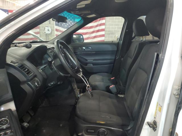 1FM5K8AR5GGB07294 - 2016 FORD EXPLORER POLICE INTERCEPTOR WHITE photo 7