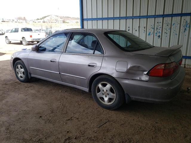 1HGCG1654YA000561 - 2000 HONDA ACCORD EX GRAY photo 2