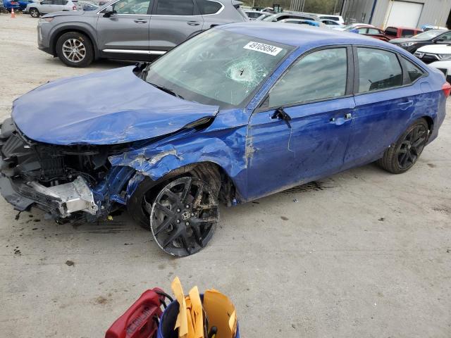 2HGFE2F54RH550905 - 2024 HONDA CIVIC SPORT BLUE photo 1