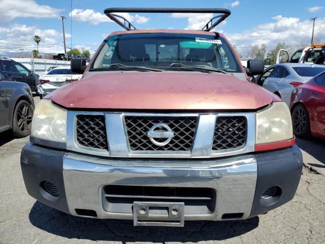 1N6AA06A76N502465 - 2006 NISSAN TITAN XE RED photo 5