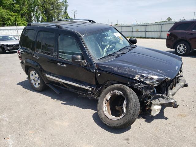 1J4GL58K87W537144 - 2007 JEEP LIBERTY LIMITED BLACK photo 4