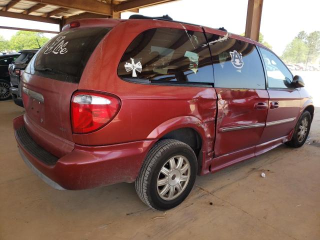 2C4GP54L05R465905 - 2005 CHRYSLER TOWN & COU TOURING RED photo 3