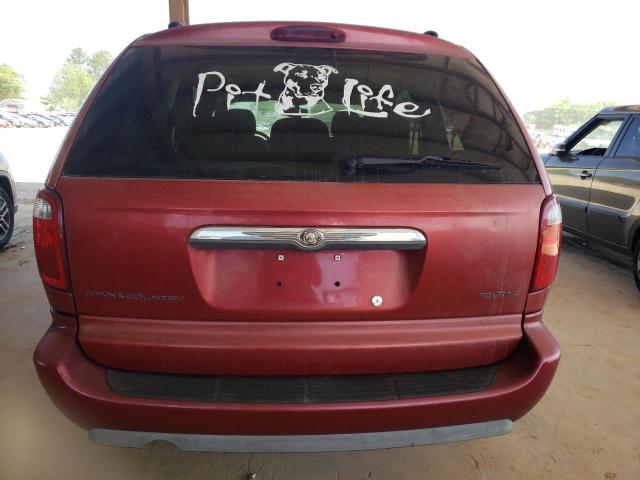 2C4GP54L05R465905 - 2005 CHRYSLER TOWN & COU TOURING RED photo 6