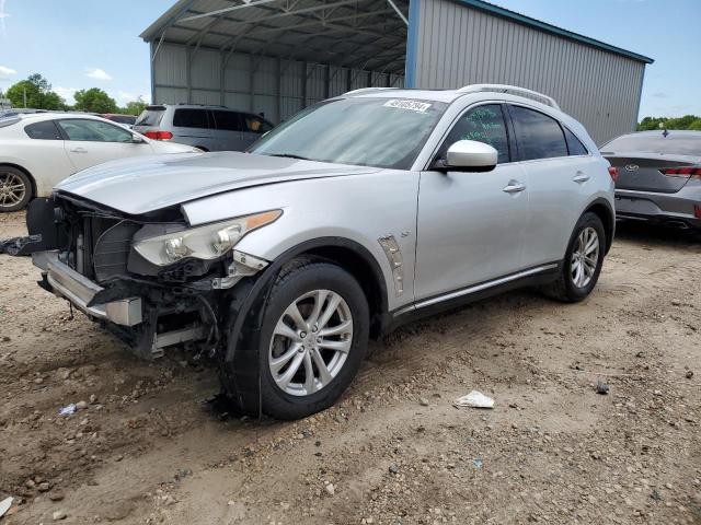 JN8CS1MW3GM751211 - 2016 INFINITI QX70 SILVER photo 1