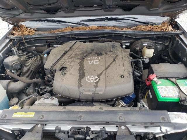 3TMJU4GN0EM173099 - 2014 TOYOTA TACOMA DOUBLE CAB PRERUNNER SILVER photo 11