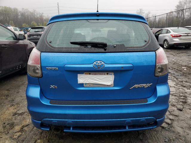 2T1KR30E88C706811 - 2008 TOYOTA COROLLA MA XR BLUE photo 6