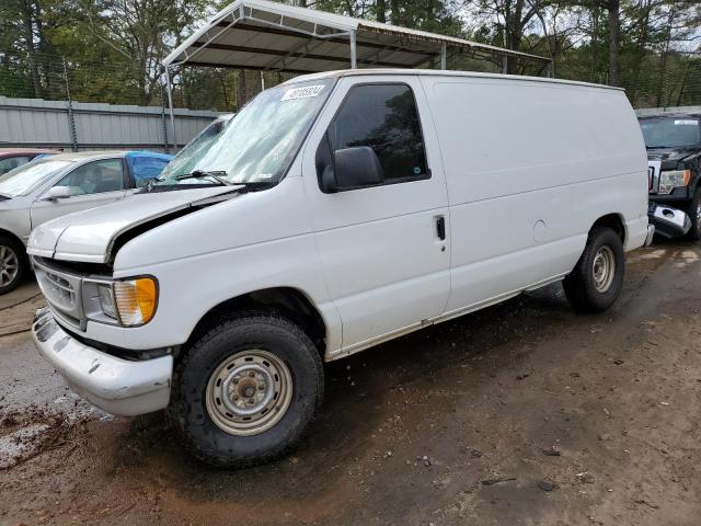 1FTRE142X2HA57191 - 2002 FORD ECONOLINE E150 VAN WHITE photo 1