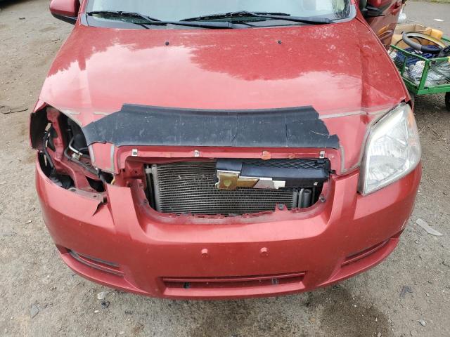 KL1TD5DE2BB142062 - 2011 CHEVROLET AVEO LS 红色 照片 11