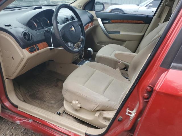 KL1TD5DE2BB142062 - 2011 CHEVROLET AVEO LS 红色 照片 7