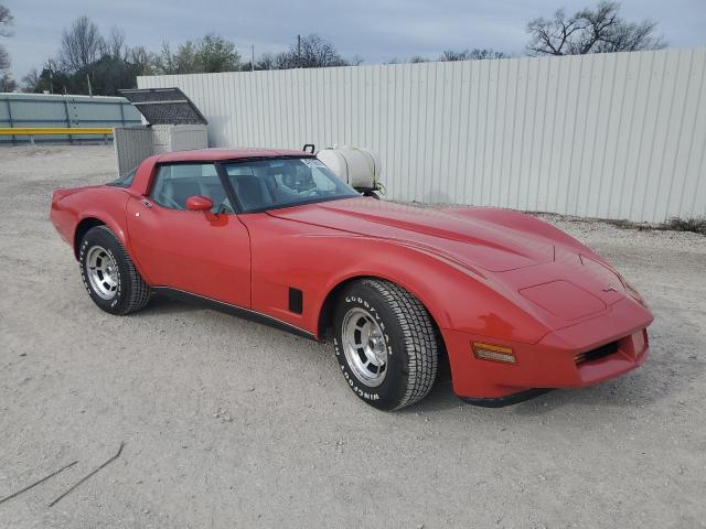 1Z878AS429948 - 1980 CHEVROLET CORVETTE RED photo 4