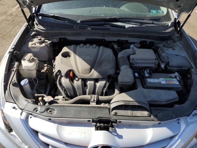 5NPEB4AC7DH599388 - 2013 HYUNDAI SONATA GLS SILVER photo 11