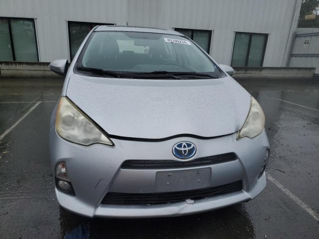 JTDKDTB39D1043614 - 2013 TOYOTA PRIUS C SILVER photo 5