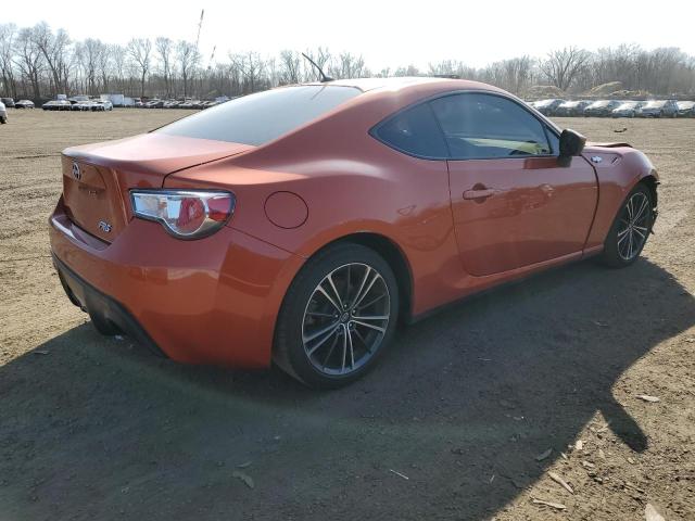 JF1ZNAA11D2701247 - 2013 TOYOTA SCION FR-S ORANGE photo 3